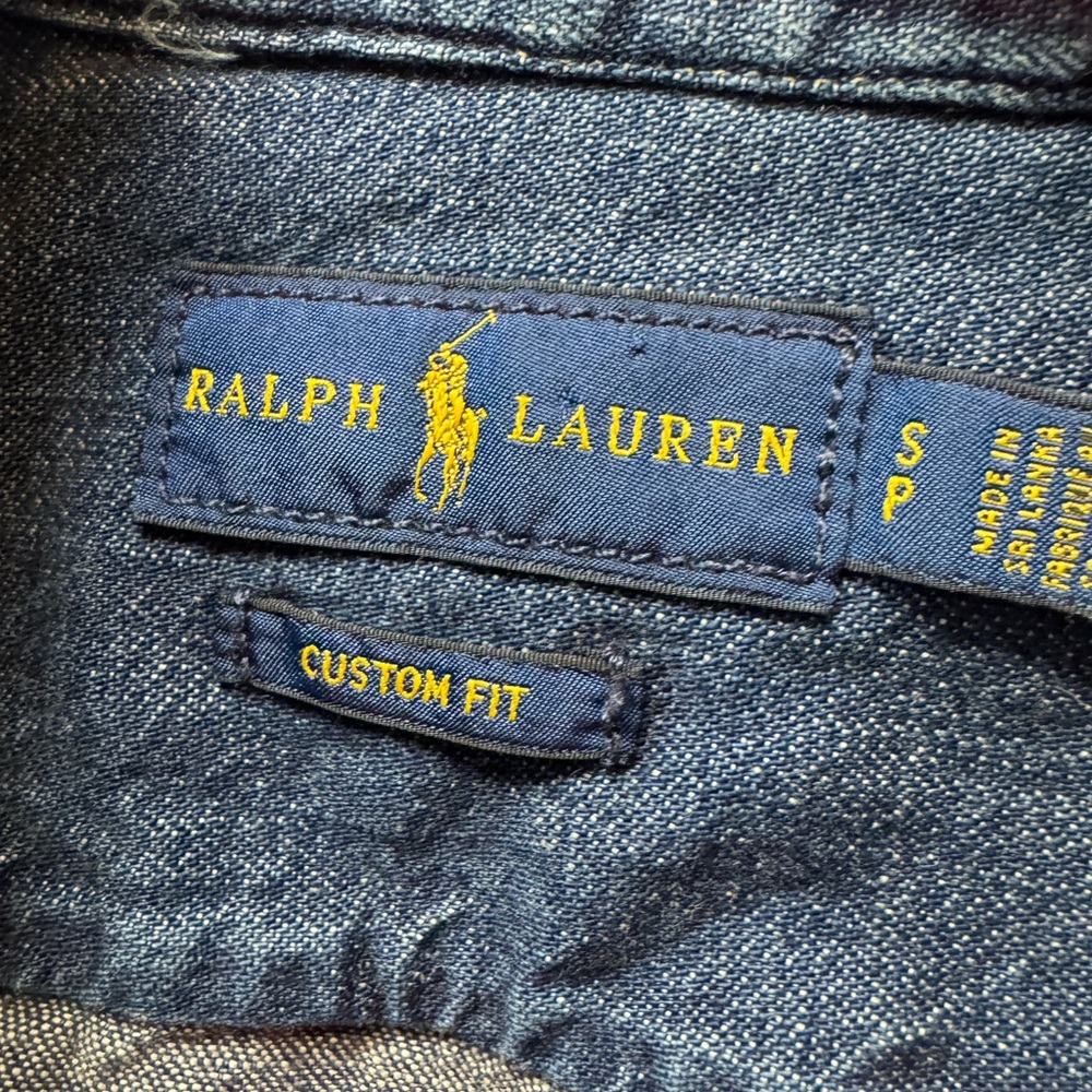 Ralph Lauren Blue Button Down Shirt